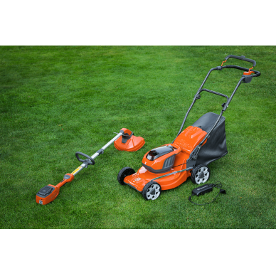 HUSQVARNA LC 137i su akumuliatoriumi ir įkrovikliu 3 HUSQVARNA LC 137i su akumuliatoriumi ir įkrovikliu 3